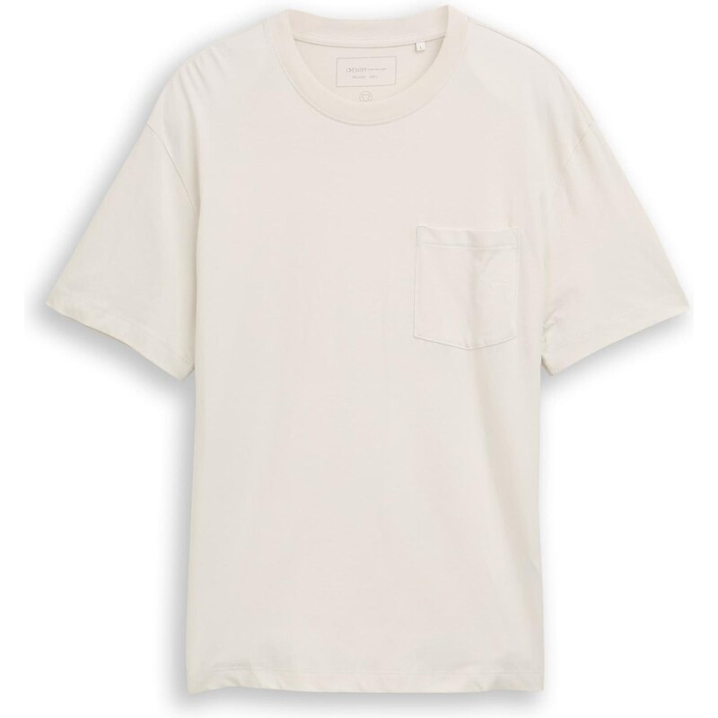 TOM TAILOR DENIM Tričko sivobéžová / svetlosivá 68395347