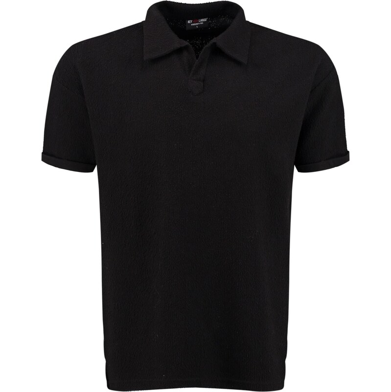 Key Largo Tričko KLBERNHARD čierna 68395363