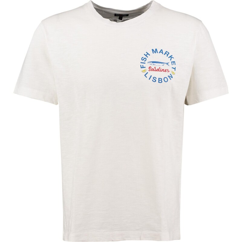 Key Largo Tričko KLSARDINES krémová / modrá / červená 68395364