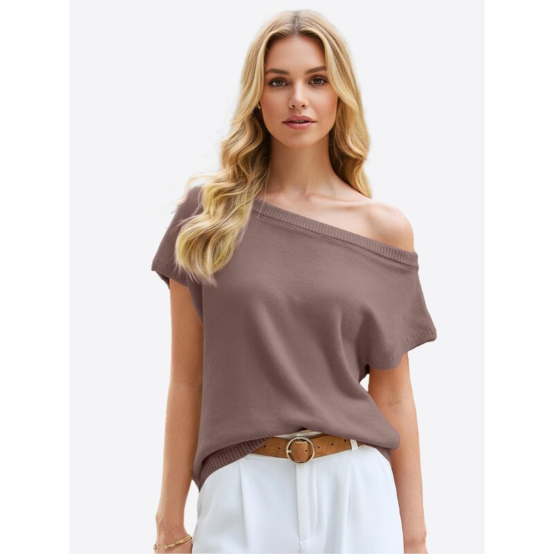 Imily Bela Sveter hnedá 68398297