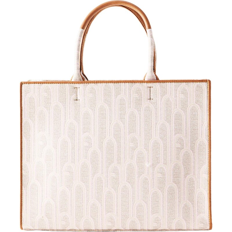 FURLA Shopper OPPORTUNITY béžová / pastelovo zelená / ružová 68398424