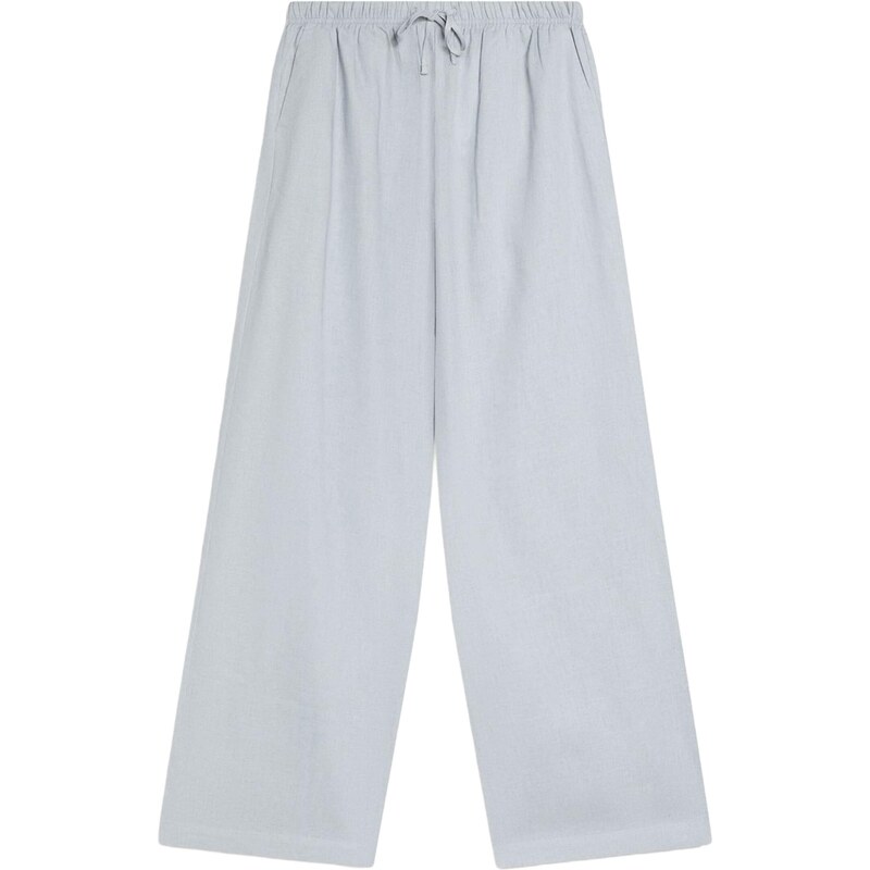 Bershka Nohavice sivá 68398517