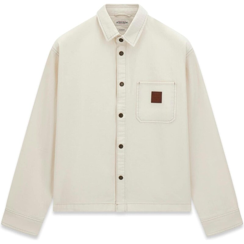 GUESS JEANS Košeľa krémová 68398520