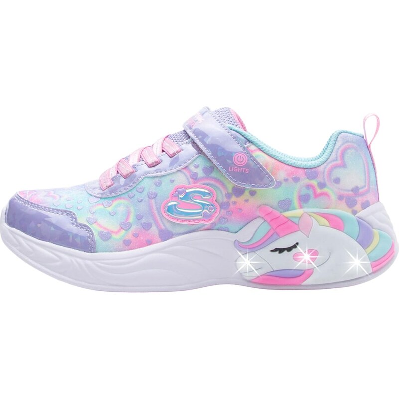 SKECHERS Tenisky UNICORN DREAMS svetlomodrá / svetložltá / levanduľová 68398565
