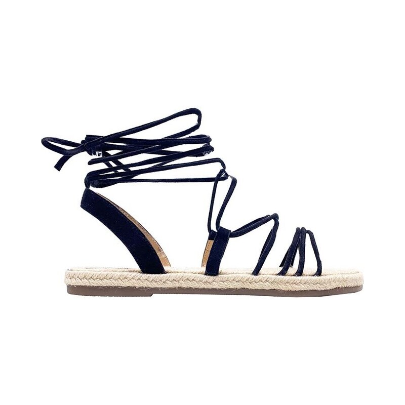 Semišové sandále Manebi Jute Sandals 68398750