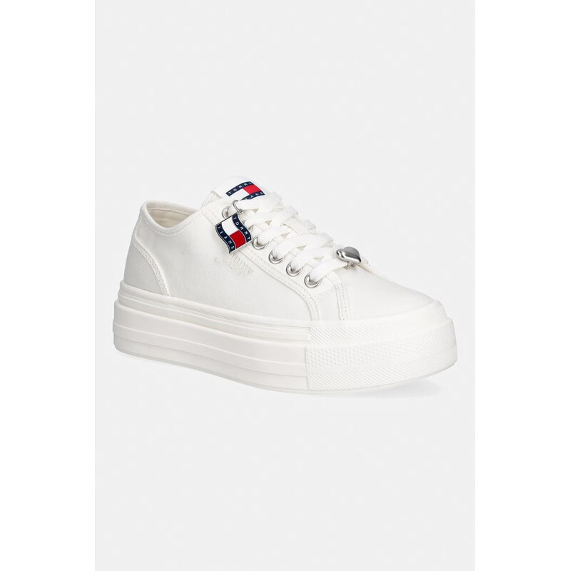 Tommy Jeans TJW FLATFORM SNEAKER CHARMS tenisky dámske 68398766