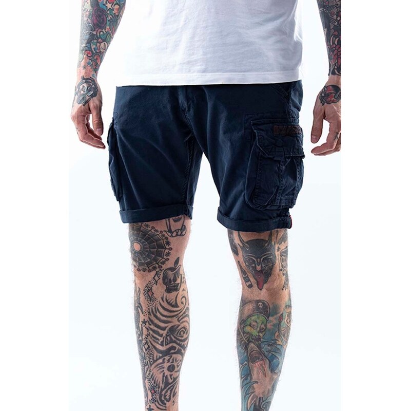 Bavlnené šortky Alpha Industries 68398747