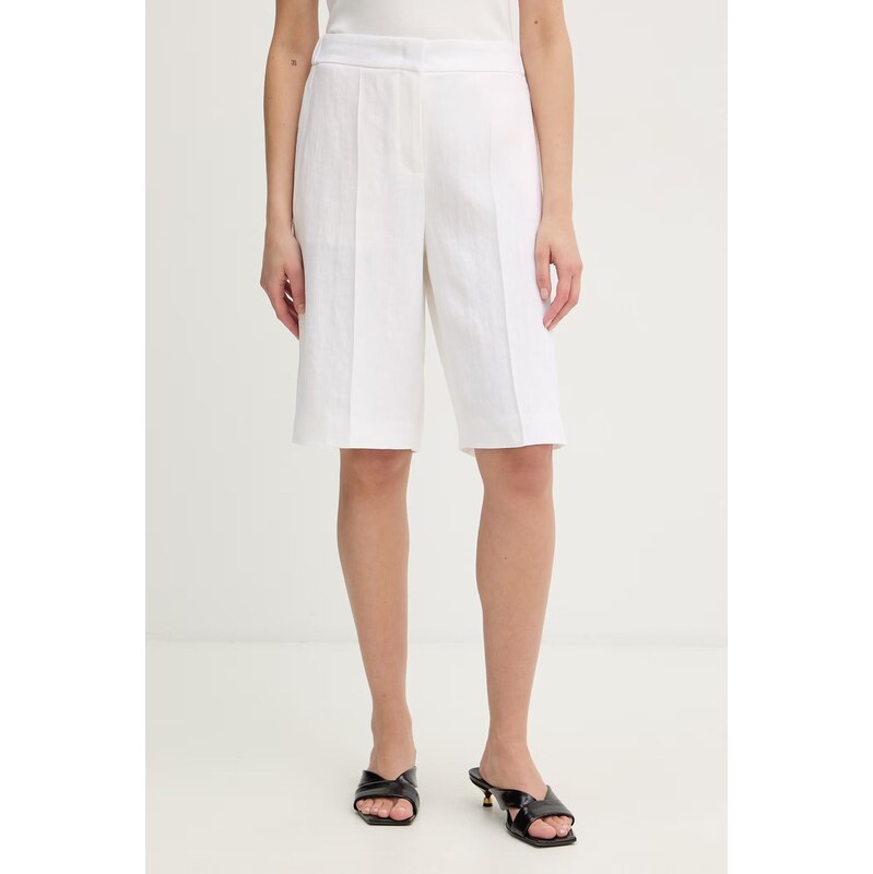 BOSS Šortky dámske s ľanom Tianala 68398847