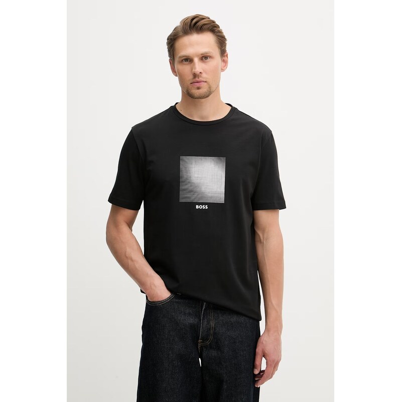 BOSS Green tričko pánske s bavlnou Shirt 2 2-pak 68398879