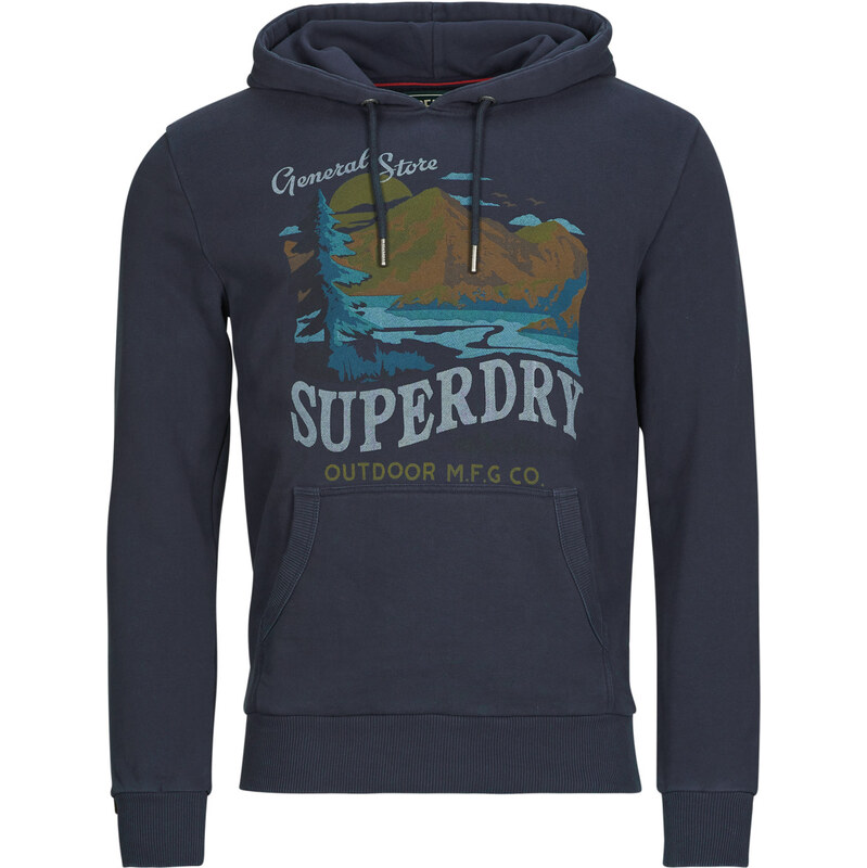 Superdry Mikiny s kapucou Outdoors Mountain Rlxd Hood Superdry 68399300