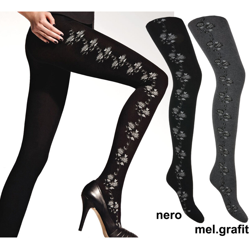 GATTA Pančuchové nohavice Cara-vz.33 nero 2(S) 49870567