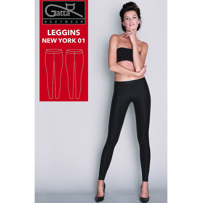GATTA Dámske legíny Leggins-Newyork-01 black L 49870728