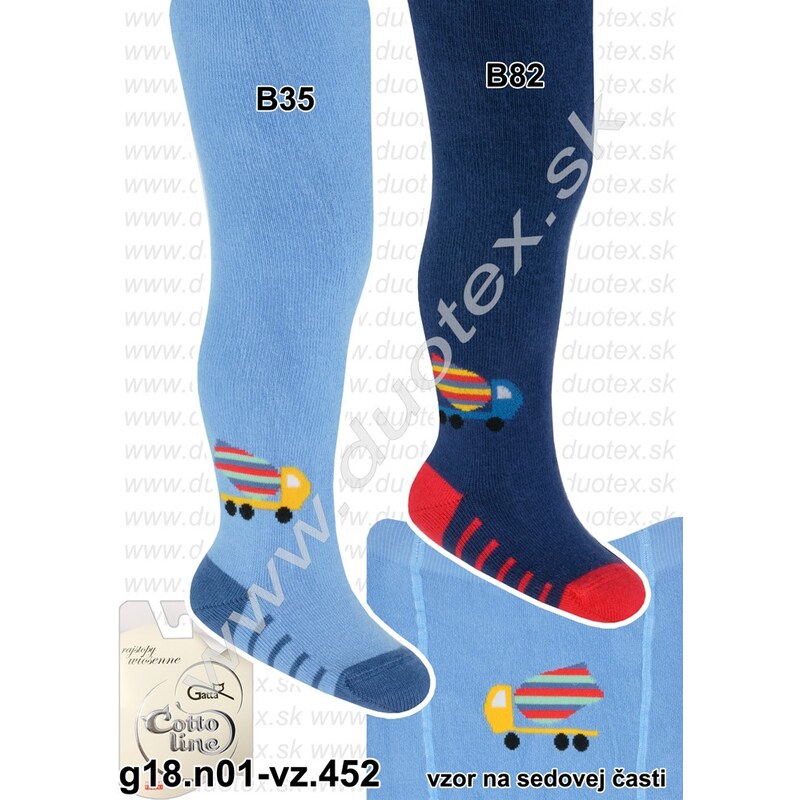 E-shop GATTA Pančuchové nohavice g18.n01-vz.452 B82 68-74