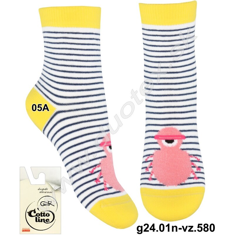 E-shop GATTA Detské ponožky g24.01n-vz.580 05A 21-23(14-15)