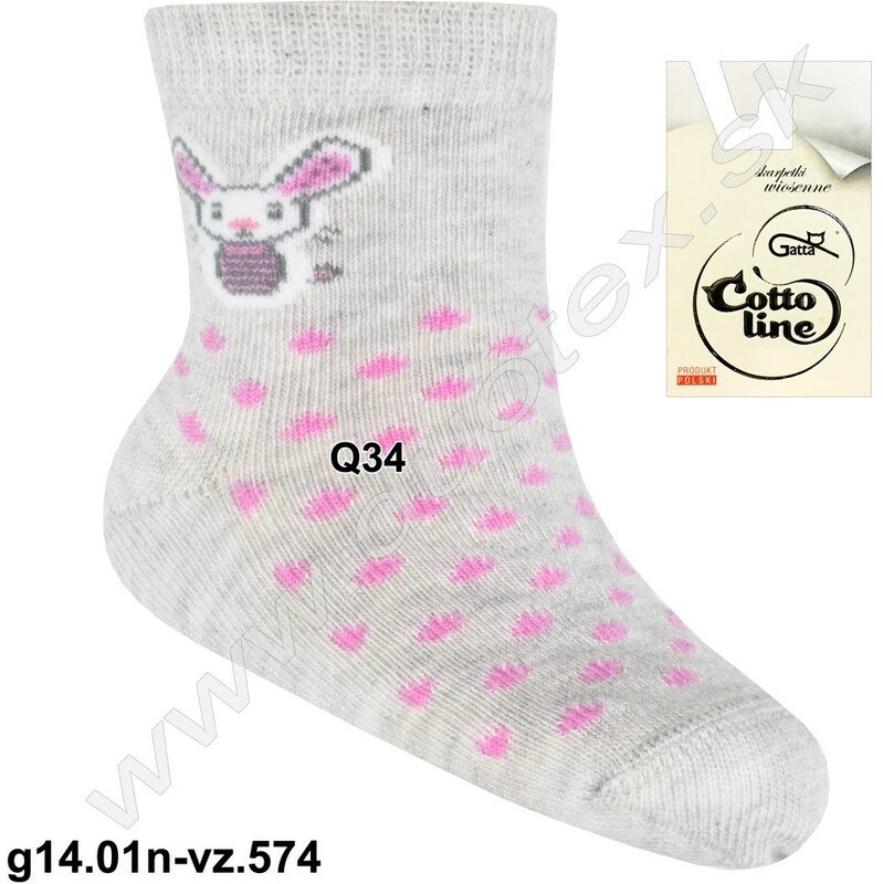 E-shop GATTA Kojenecké ponožky g14.01n-vz.574 Q34 15-17(10-11)