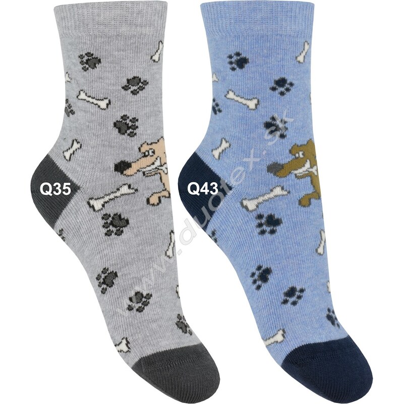 GATTA Vzorované ponožky w44.p01-vz.211 Q35 33-35(22-23) 66678923