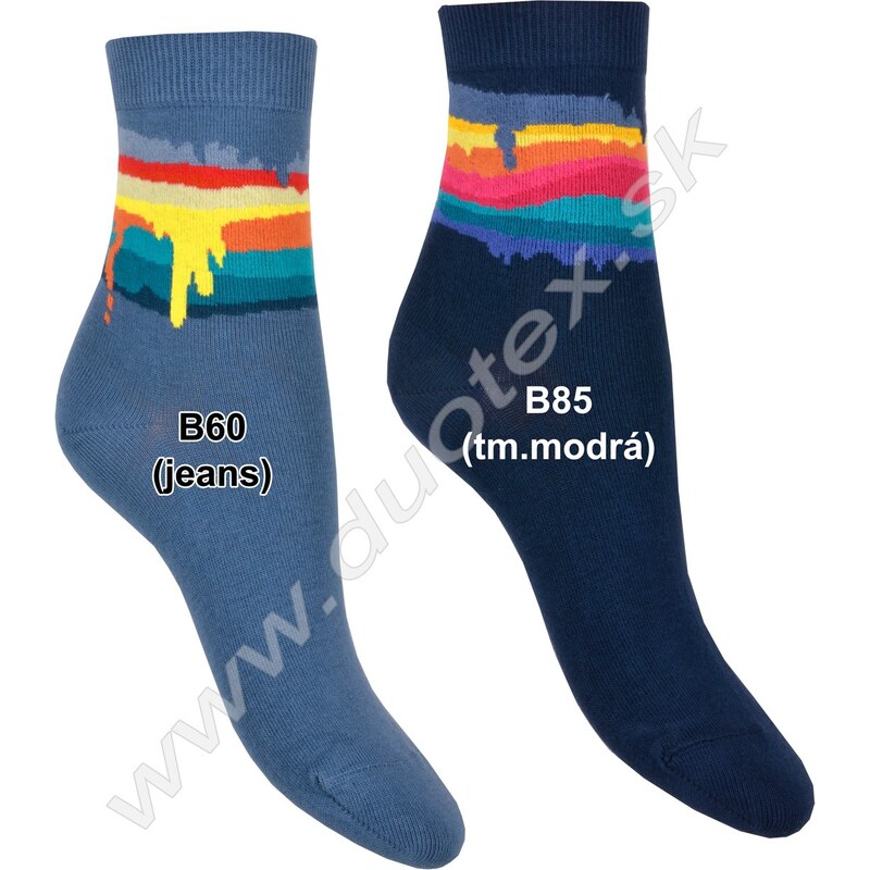 E-shop GATTA Vzorované ponožky g44.n01-vz.534 B85 33-35(22-23)