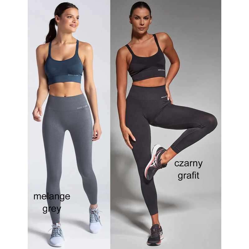 GATTA Dámske legíny Active-seamless-leggings-01 melange-grey L 49874056