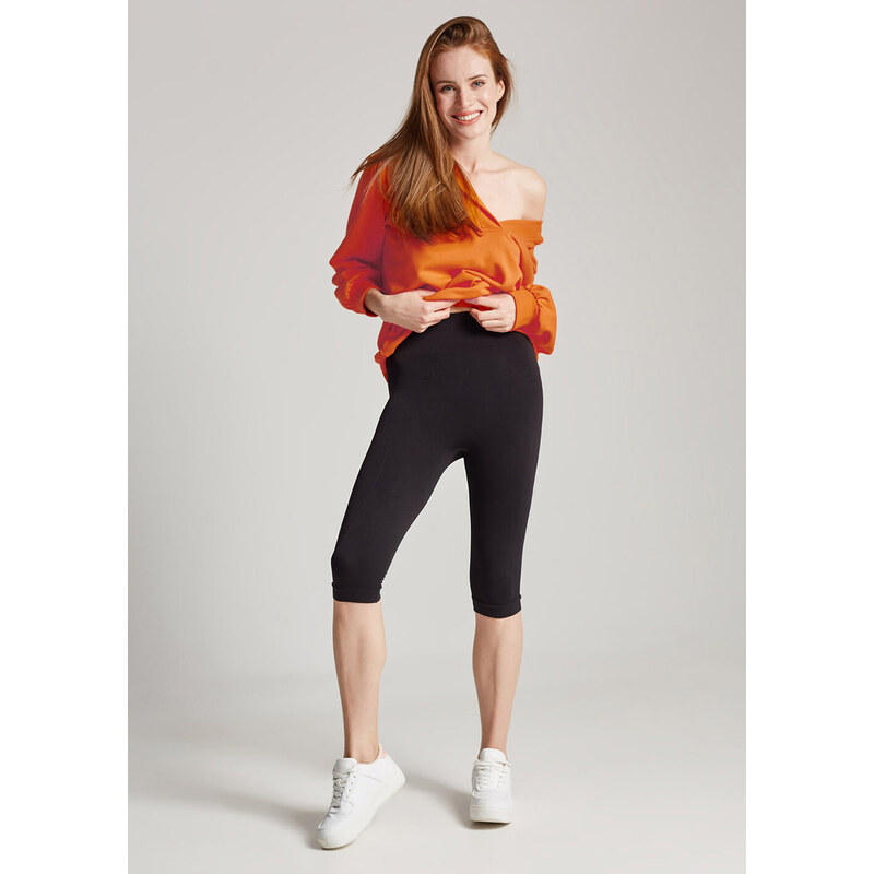 GATTA Dámske legíny Leggings-Mirella-midi black L 66679259