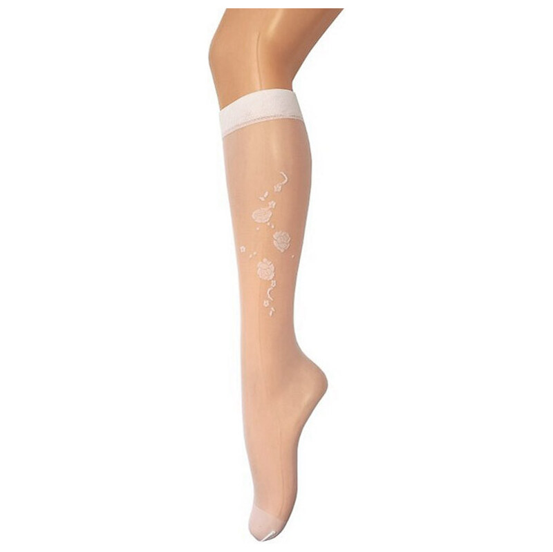 Gatta Podkolienky Alice-pod-vz.38 bianco uni 66680154