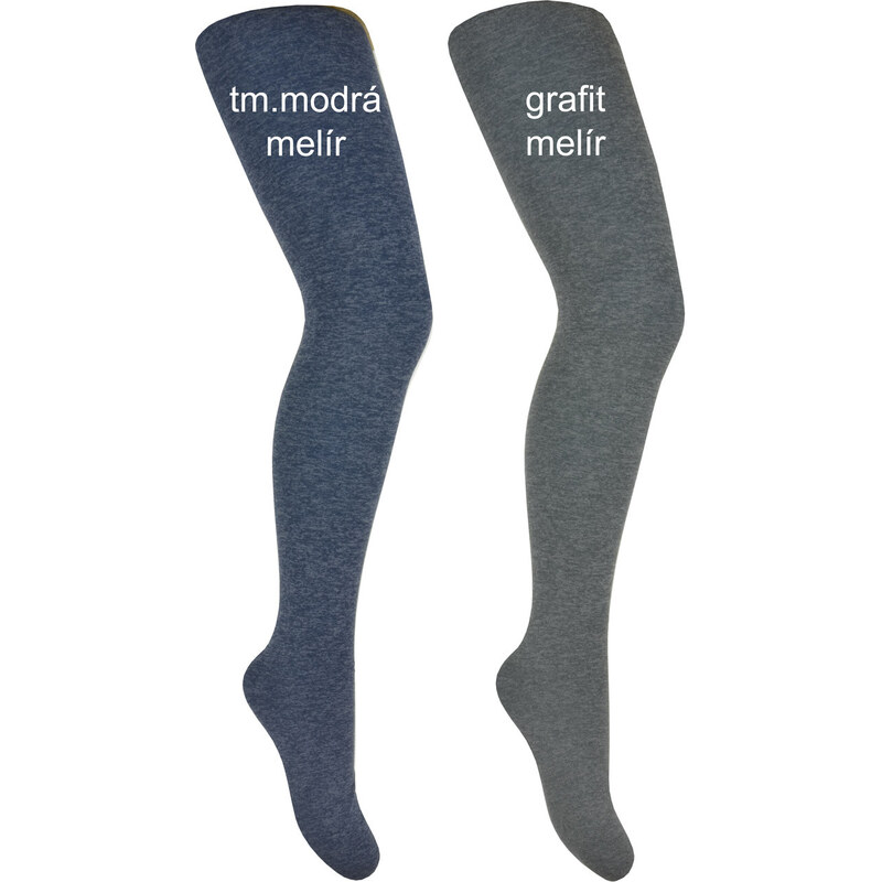 GATTA Pančuchové nohavice Susanna60 454-grafit-melír 128-134 66680267
