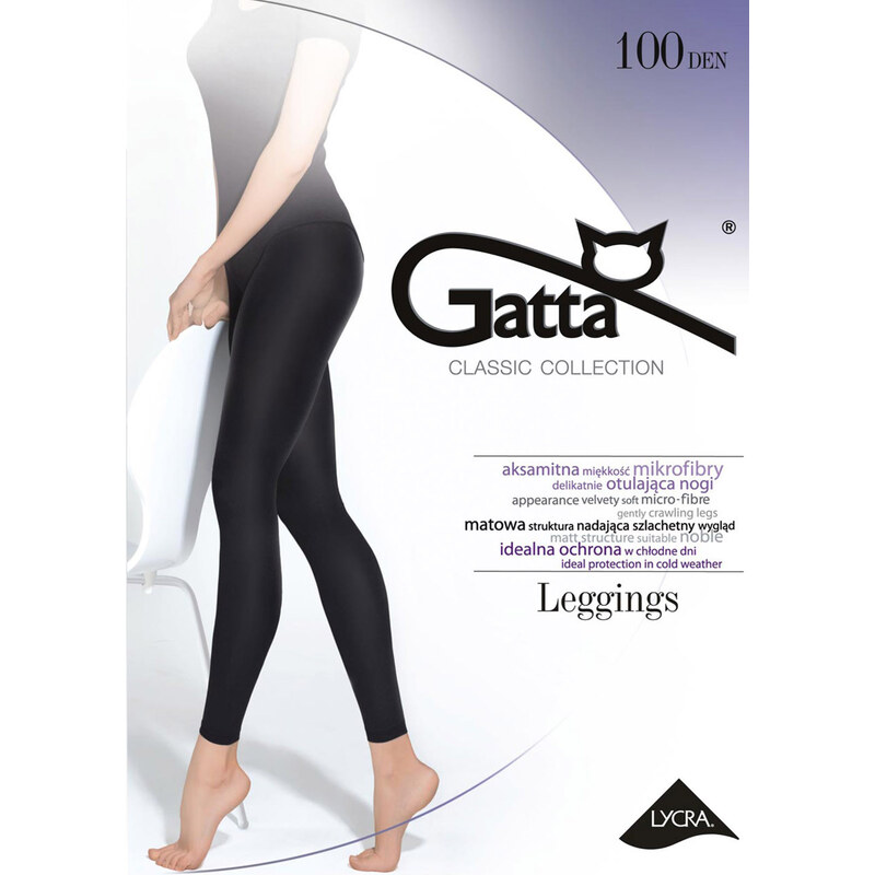 E-shop GATTA Dámske legíny Leggings100 nero 2(S)