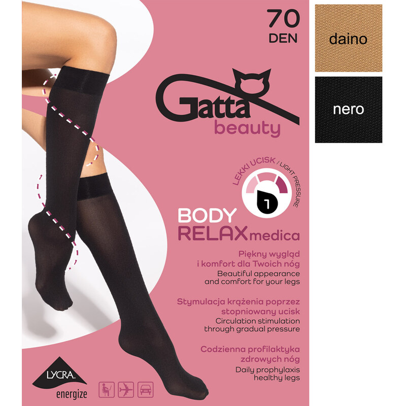 GATTA Kompresné podkolienky pod-relaxmedica70 daino 35-38(23-25) 66680465