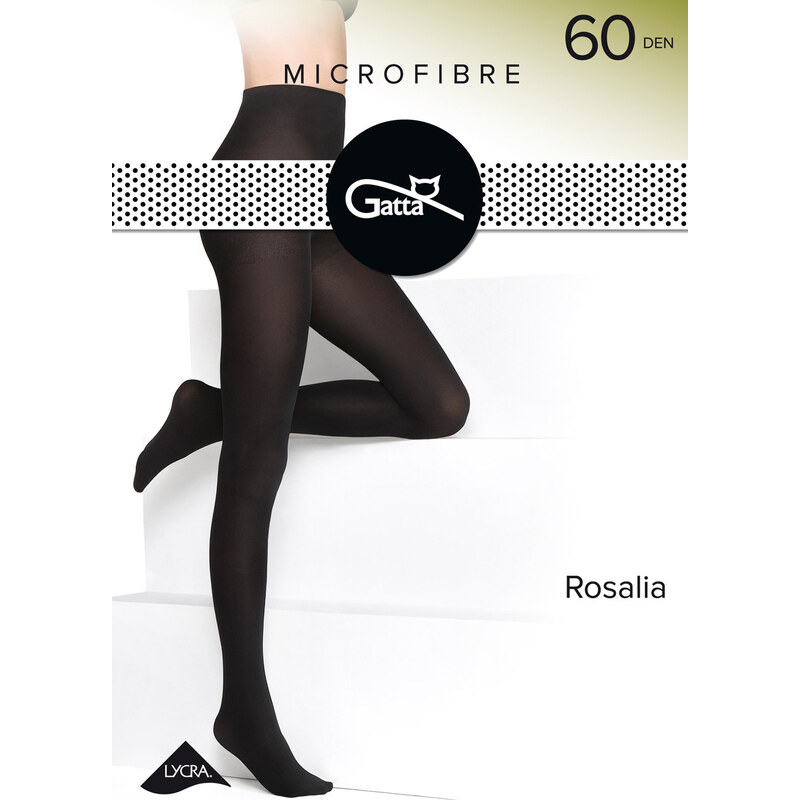 E-shop GATTA Pančuchové nohavice Rosalia60 nero 3(M)