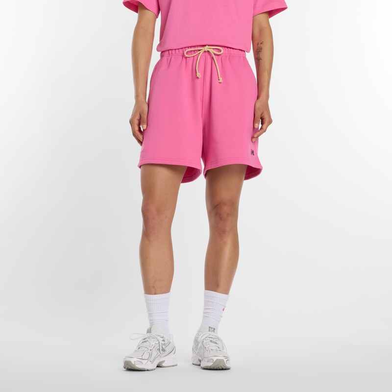 Dámske šortky New Balance WS41508AAC – ružové 68436942