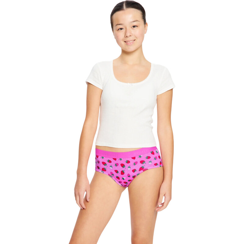 Dievčenské menštruačné nohavičky Modibodi Teen Hipster Boyleg Moderate 68388249