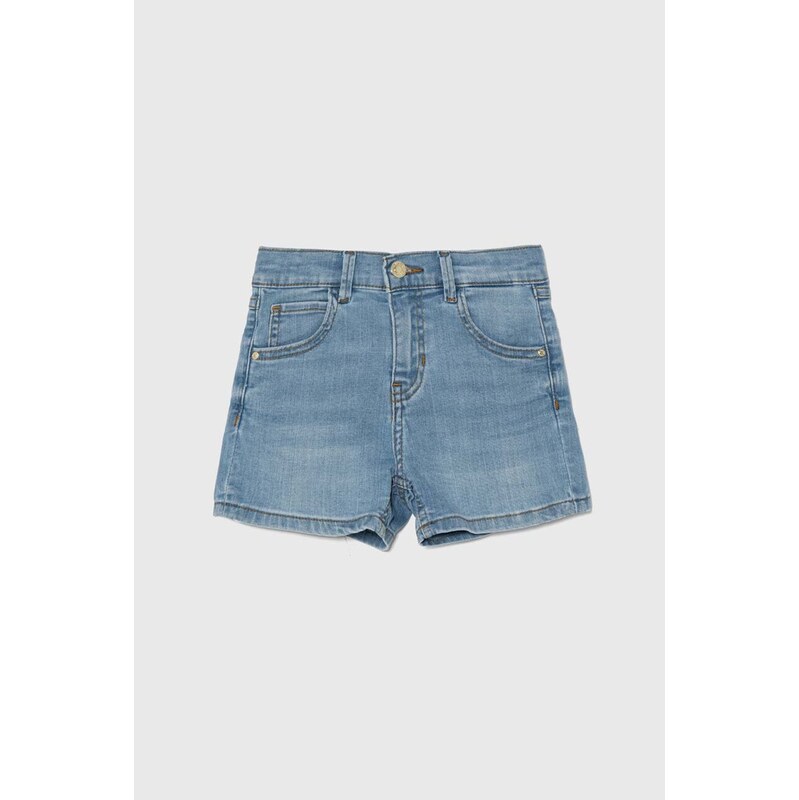 Detské rifľové krátke nohavice Guess 51218068