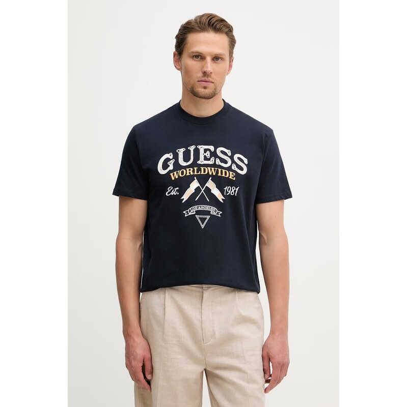 Guess tričko pánske bavlnené 68411487