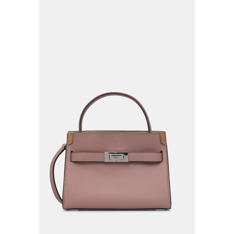 Kožená kabelka Tory Burch Lee Radziwill 68402291