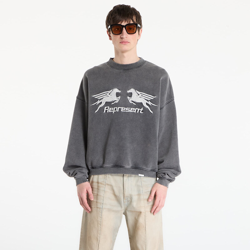 Tričko REPRESENT Pegasus Sweatshirt UNISEX Vintage Grey L 68403045