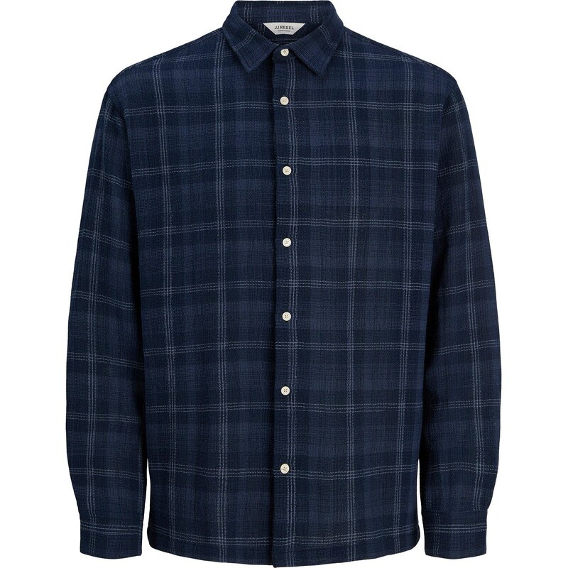 bonprix Košeľa s dlhým rukávom, JJ REBEL, farba modrá 68404456