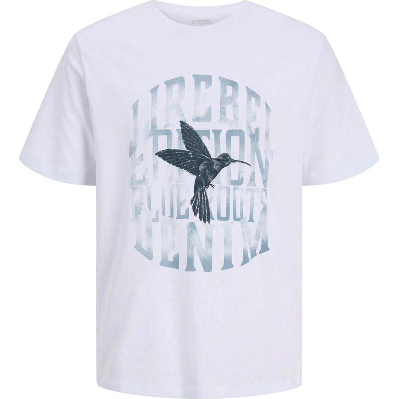 bonprix JJ REBEL tričko z čistej bavlny, farba biela 68404463