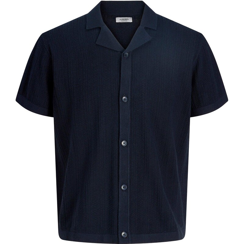 bonprix JJ REBEL pletené polo tričko, farba modrá 68404466