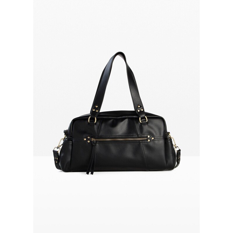 bonprix Kabelka s vreckami, farba čierna 68404499
