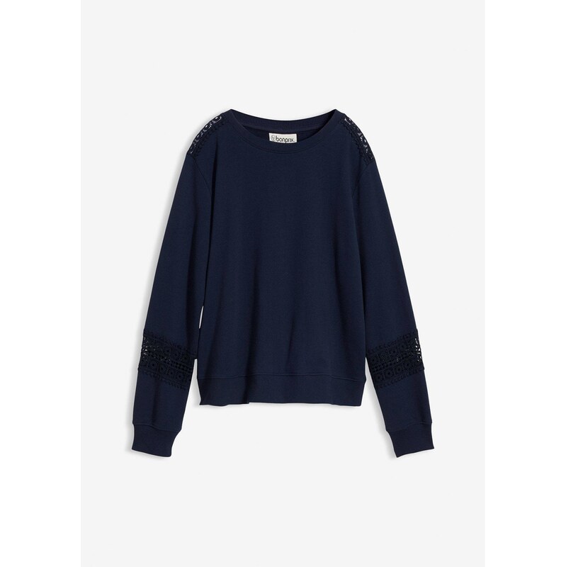 bonprix Mikina, farba modrá 68404634