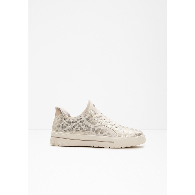 bonprix Jana komfortné Slip-In-tenisky v pohodlnej šírke, farba zlatá 68404788