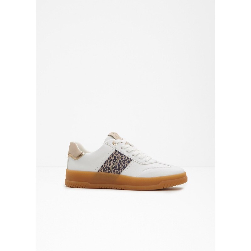 bonprix Nízke tenisky na platforme, Retrolook, farba biela 68404789