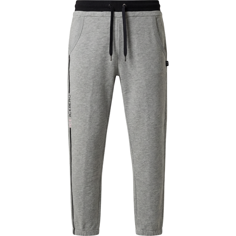ICEBERG Logo Grey tepláky 68404923