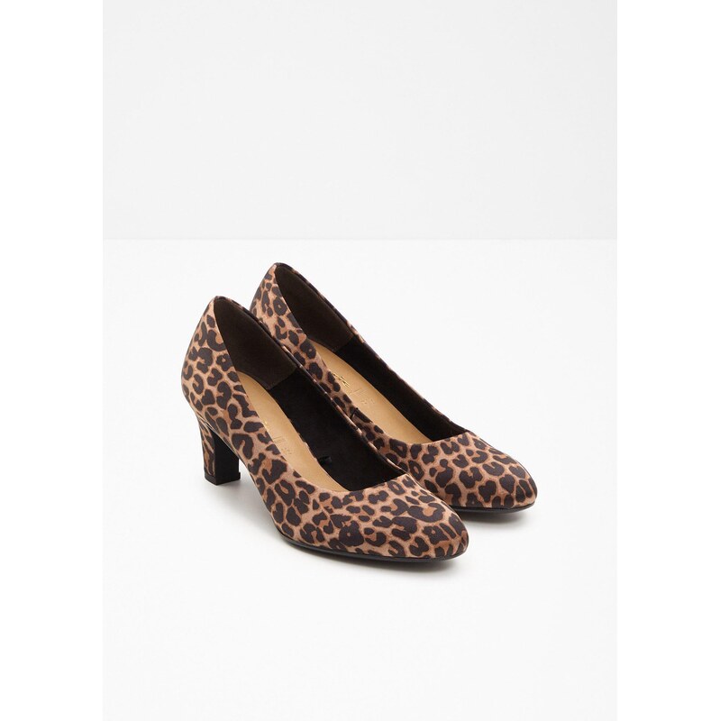 bonprix Lodičky Tamaris, animal, farba hnedá 68404476