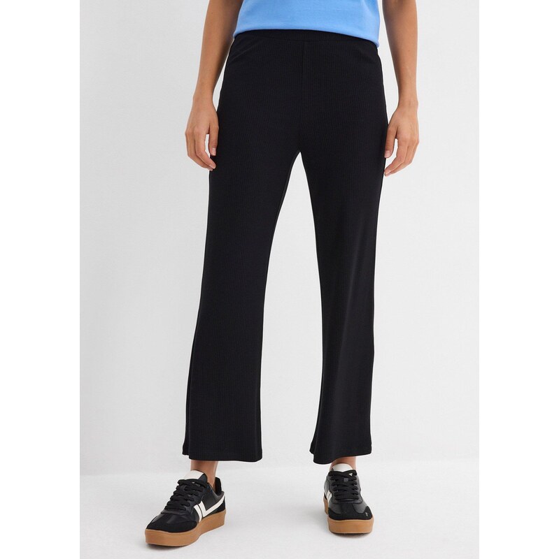 bonprix Legíny z viskózového mixu, farba čierna 68404577