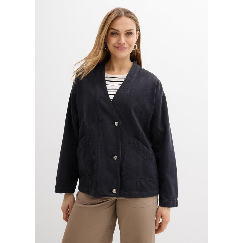 bonprix Prechodná bunda, farba čierna 68404646