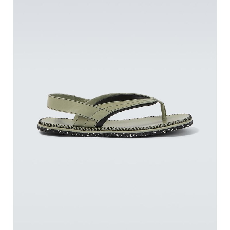 Kiko Kostadinov Andras leather thong sandals 68409868