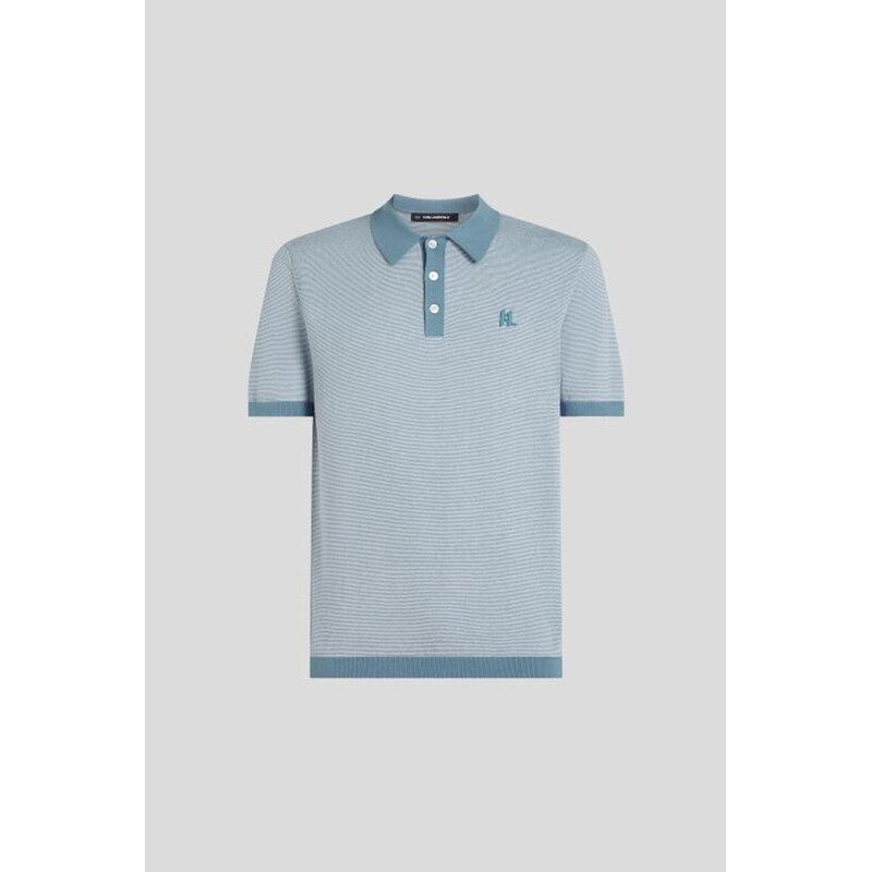 SVETER KARL LAGERFELD OTTOMANN STRIPED POLO 68411313