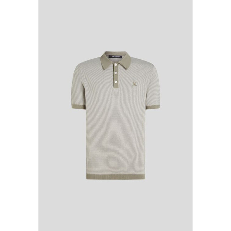 SVETER KARL LAGERFELD OTTOMANN STRIPED POLO 68411314