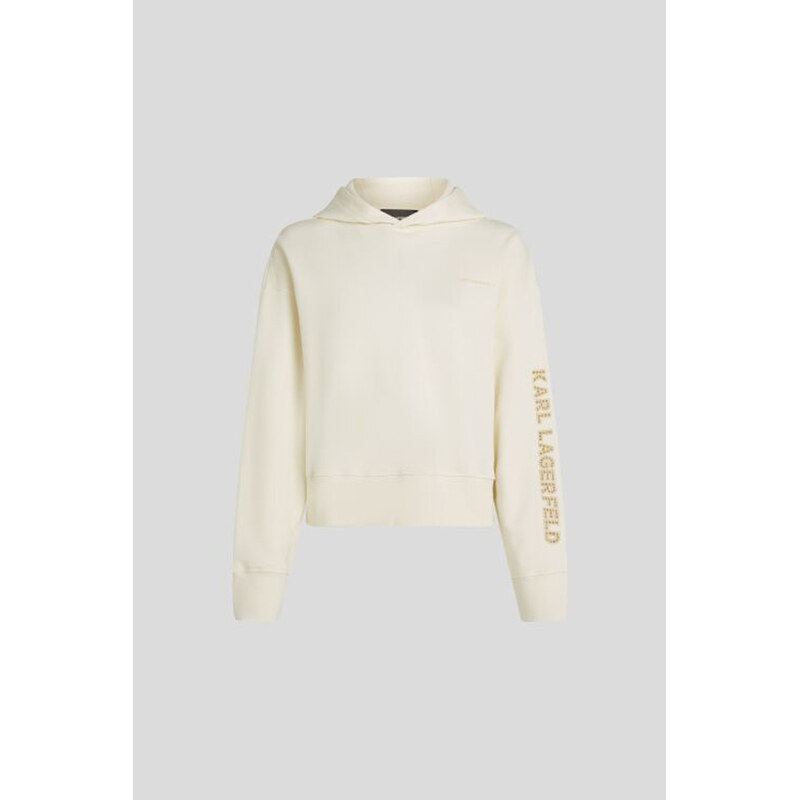 MIKINA KARL LAGERFELD EMBROIDERY DETAIL HOODIE 68411328