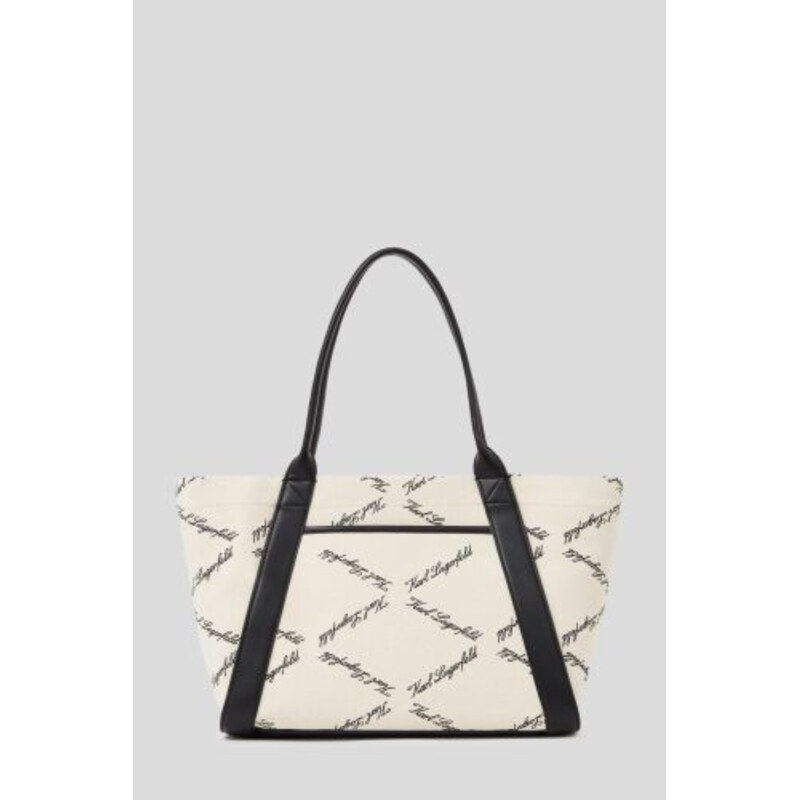 KABELKA KARL LAGERFELD K/VILLE MD TOTE EMB CANVAS 68411356